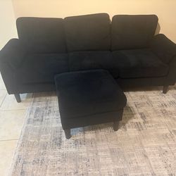 Black couch