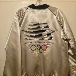Olympic 1984 Satin Jacket Size XL