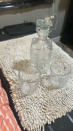 Jar and glases