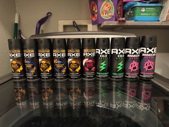 Brand new axe bundle all for ($35)(Cash only)(price is firm)