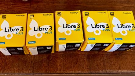 Abbott FreeStyle Libre 3 Plus Sensors – Lot of 5