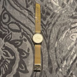 Van Heusen gold watch