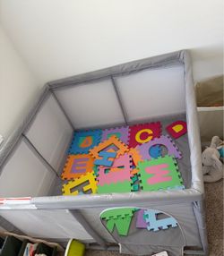 Baby Play Yard with Mesh Sides