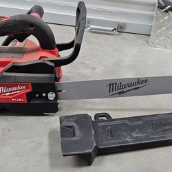 
M18 FUEL 14 in. 18V Lithium-Ion Brushless Cordless Battery Top Handle Chainsaw (Tool Only)