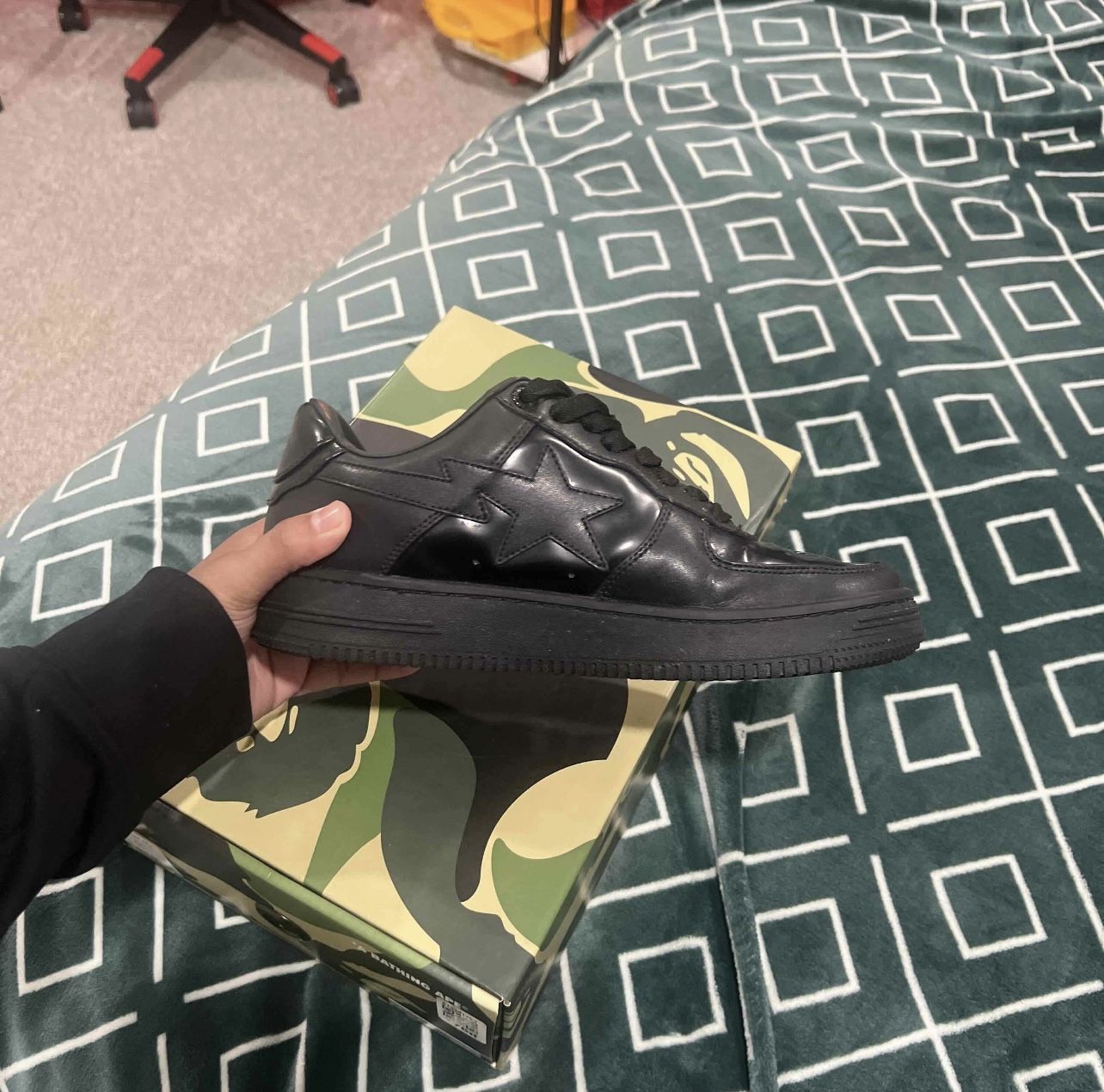 Bape X Goat M1 Removable Tassel Black
