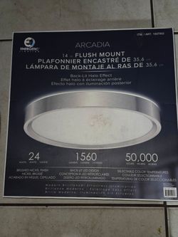 Energetic Lighting Arcadia 14-Inch Flush Mount LED Light