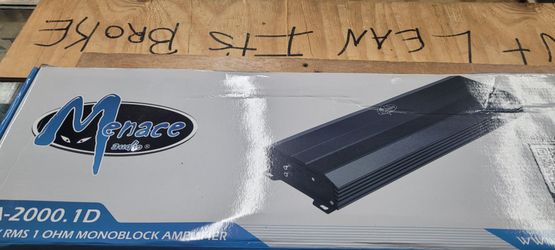 New Menace Audio Amp