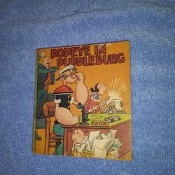 Vintage 1930s Popeye Book