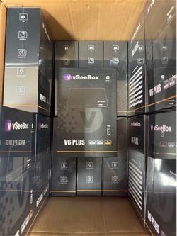 VSEEBOX V6 PLUS V6 MAX ELITE MINI ELITE ULTRA BLACKBOX SUPERBOX S7 MAX SMART TV MEDIA PLAYER WHOLESALE BEST DEALS STOREFRONT OPEN DAILY