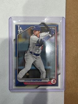 Shohei Ohtani Bowman LA Dodgers Baseball Card