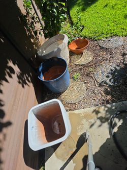 4 Expensvie big pots for plants  Glendora