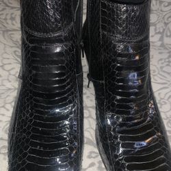 2  Pairs Of Giorgio Brutini Snake Skin 1 Pair Stacy Adam’s Ankle Boots