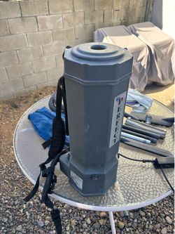 Hepa vacuum backpack
