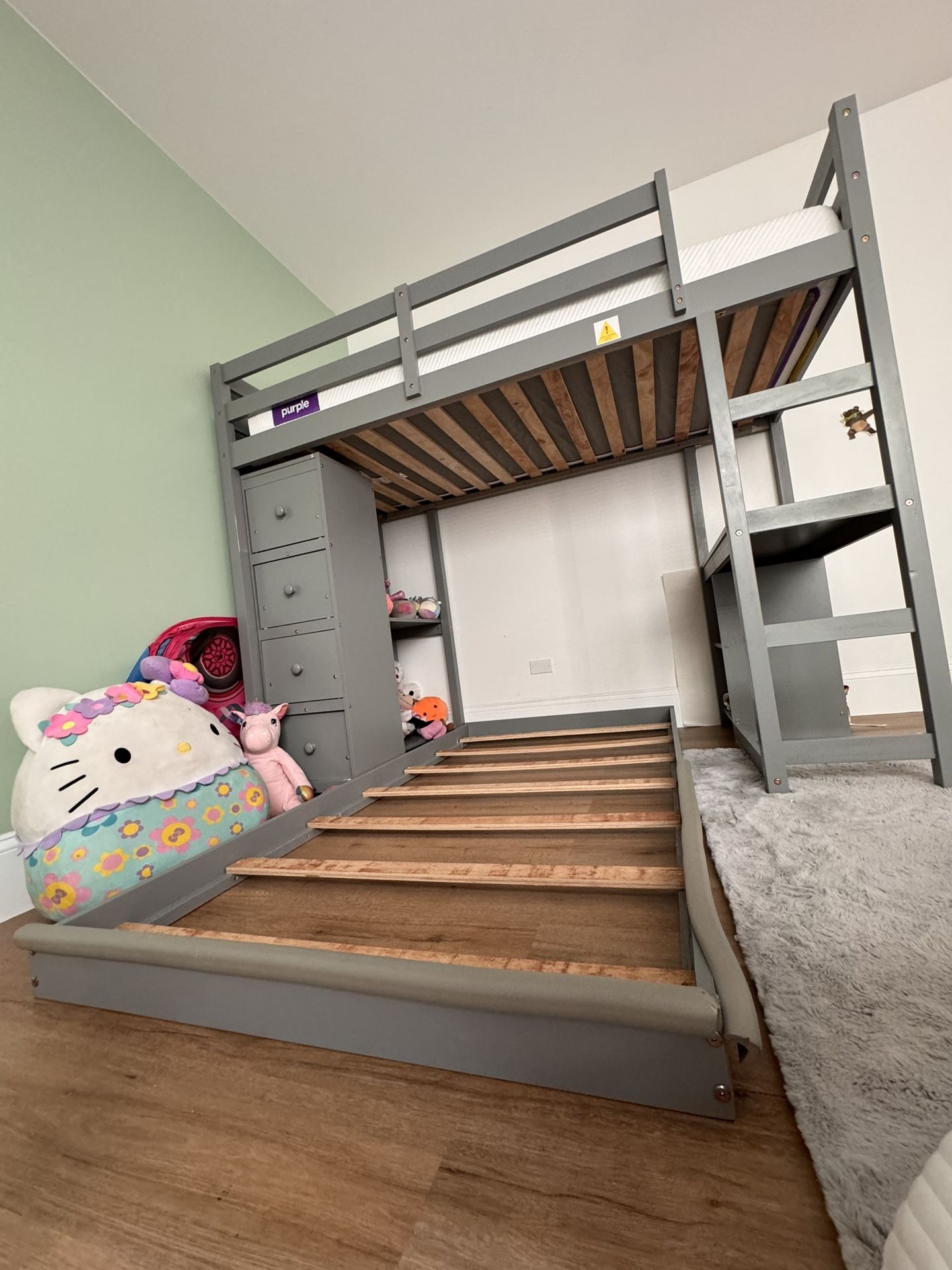 Bunk Bed With Desk