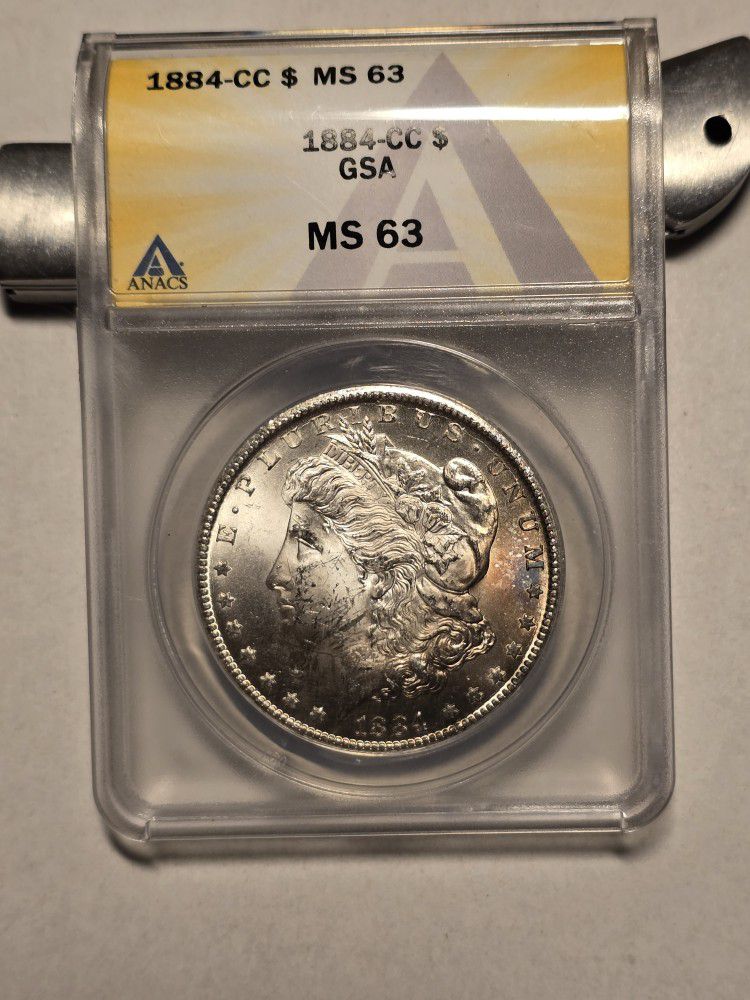 1883 CC Morgan Silver Dollar GSA