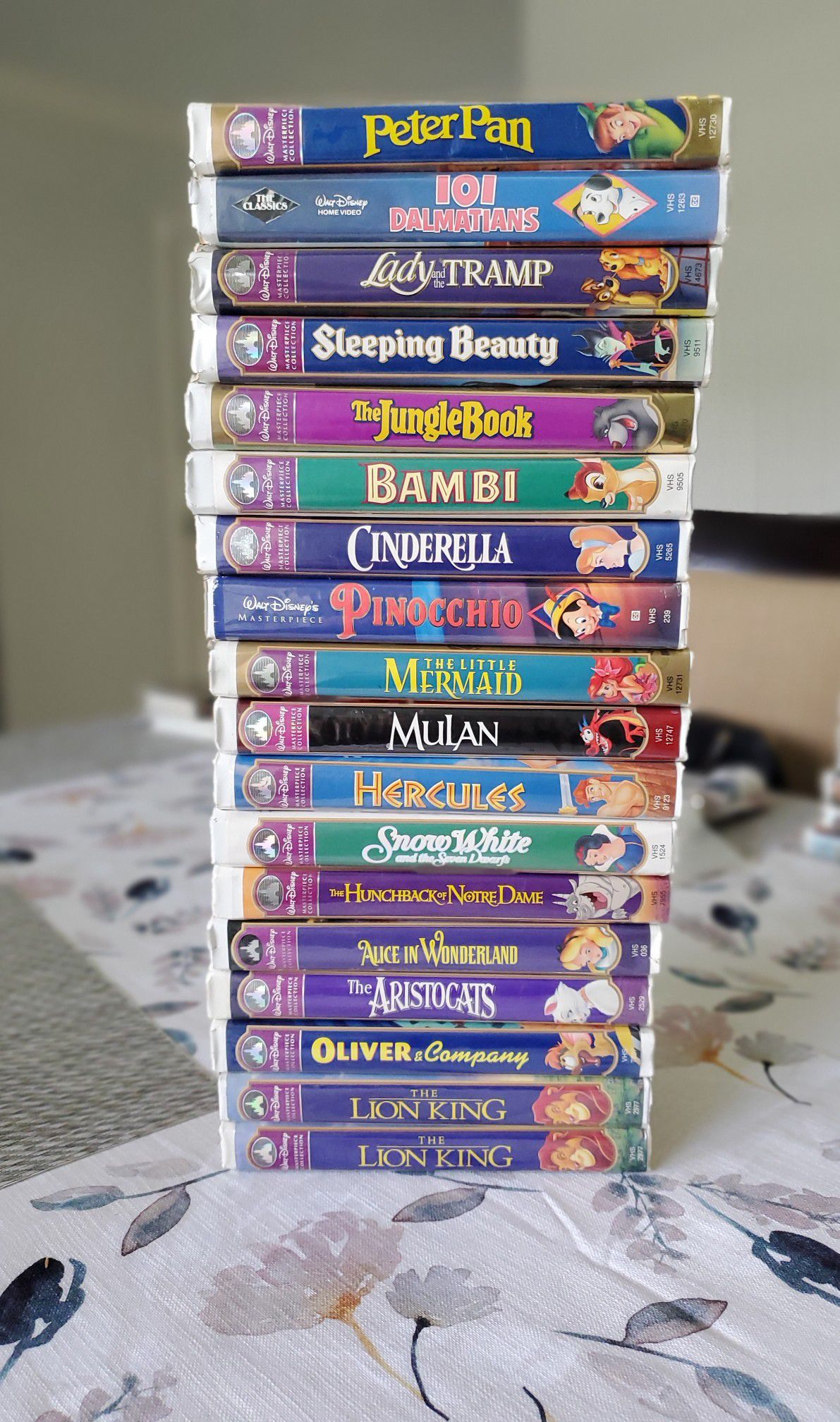 Walt Disney Rare VHS Collection