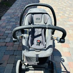 stroller with car seat/Evenflo