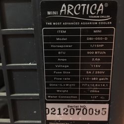 Mini Arctica Chiller 1/15 HP