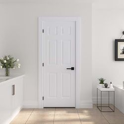 white wood door 36" wide x 80" length