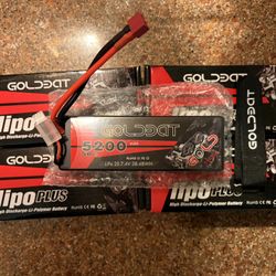 GOLDBAT 50C 2S 5200mAh 7.4V Lipo Battery