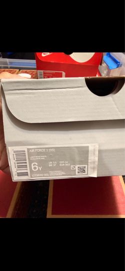 Air Force 1 Bone/white 6Y