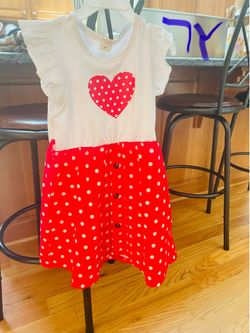 Two short sleeve graphic dresses for girls!