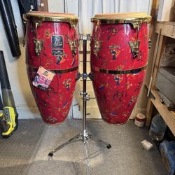 LP-Latin Percussion Aspire Limited Edition Supernatural Carlos Santana Conga Set 