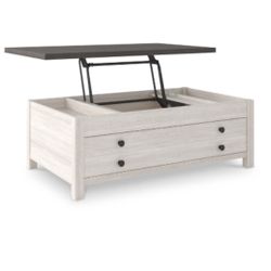 Ashly’s Furniture Coffee Table With Lift Top And Drawers