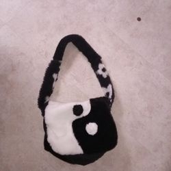 Upcycled Yin Yang Bag $15