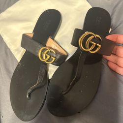 Black Sandals 