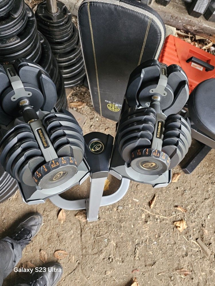 Dumbells Weights With Rack