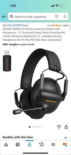 Gaming Headset With Microphone