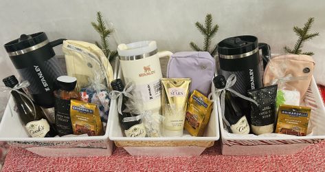 Gift Baskets, Lululemon, Stanley