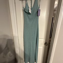 Blue Glitter Summer Dress Mermaid Collection 