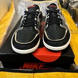 Jordan 1 Low Black Smoke Grey
