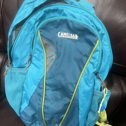 Camelbak Backpack Light Blue With Hydration Water Pack 