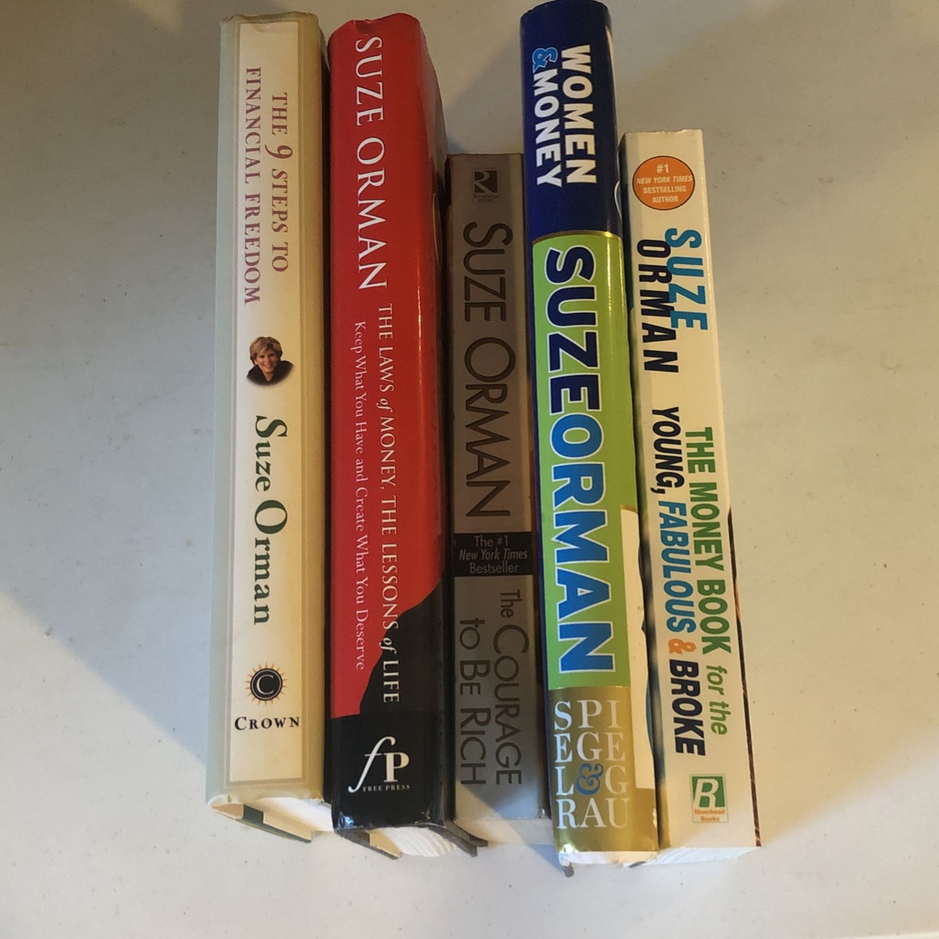 5 Suzi Orman Books