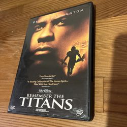 Remember the titans DVD