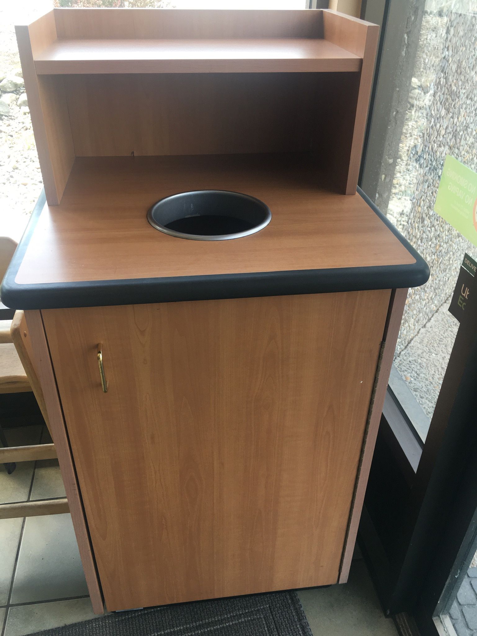 Plymold Waste Receptacle Trash Bin