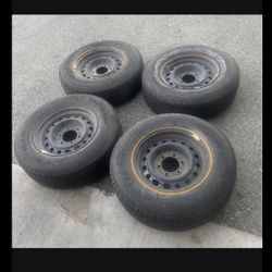 4 —- 225/75r16 6x139.7 6x5.5 Stock Yukon Tahoe Tacoma 4runner Tundra Rims Wheels With  Tires !