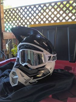 Fly Racing Formula CP Helmet with goggle Extra Small