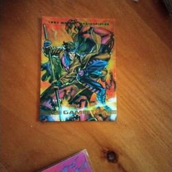 1993 Marvel Masterpiece Gambit Card Number 31