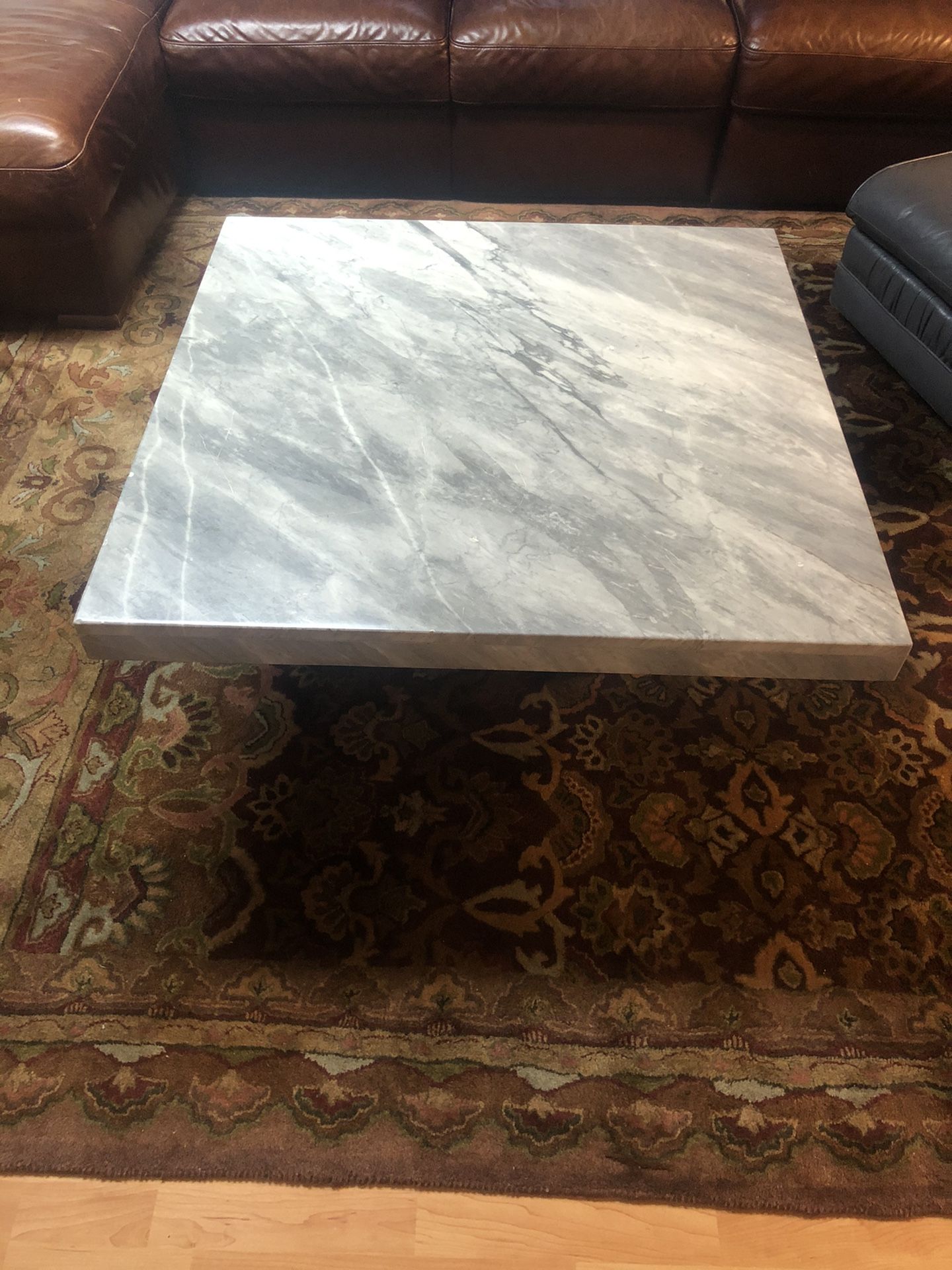 REAL Marble Coffee table and 2 side tables (3 tables total)