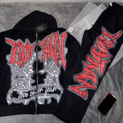 MIXED EMOTION SWEAT SUIT NEW!