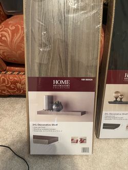 Decorative wall shelf
