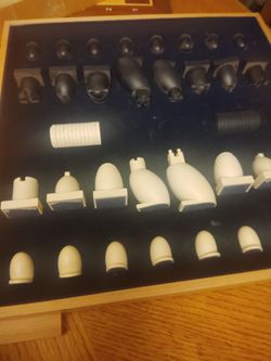 Special Chess Set From A World's Championship