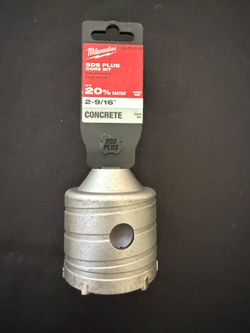 Milwaukee 2-9/16 in. Carbide SDS-PLUS Masonry Core Bit