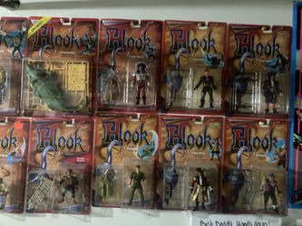Vintage Toys Action Figures Marvel/Hook/Wizard of Oz