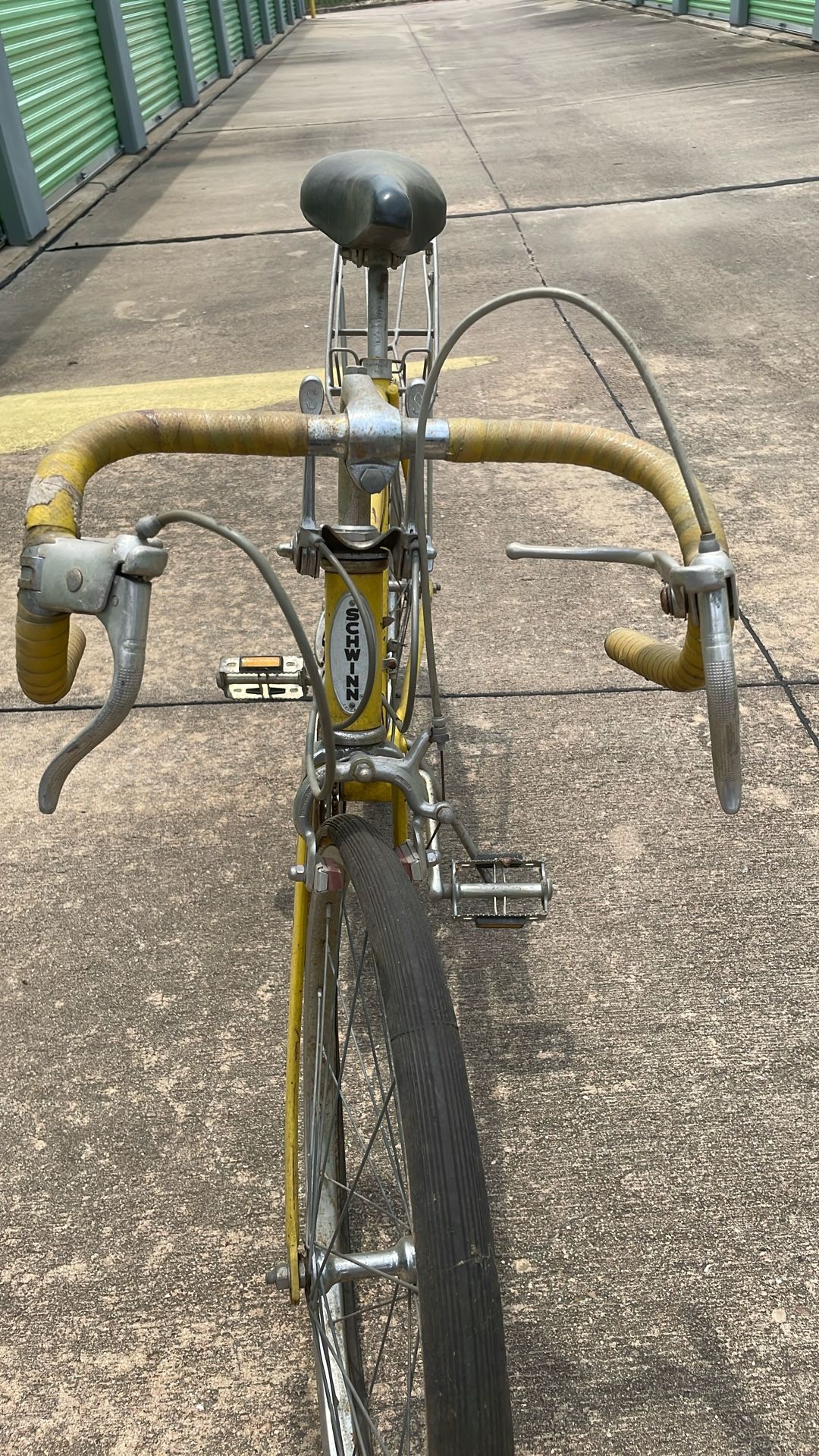 Vintage Yellow Road Bike – Classic Cruiser Style