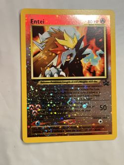 Entei Black Star Promo #34 pokemon card Reverse Holo NM/Mint vintage rare  WOTC for Sale in Miami, FL - OfferUp